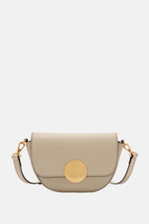 Oryany - Lottie Saddle Crossbody Small Handbags - Cream / One Size